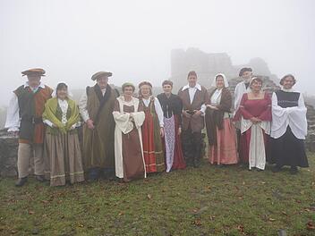 Ungünstige Witterung herrschte auf der Osterburg, um schöne Fotos für  die Dauerausstellung anzufertigen. Foto: Marion Eckert