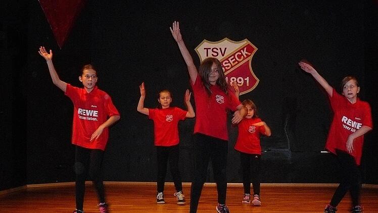 Schmissiger Auftritt der Mini Crazy Dancers