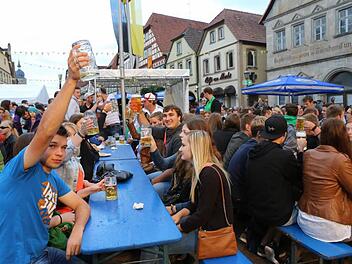 Feststimmung garantiert: das Eberner Altstadtfest.Fotos: Barbara Herbst
