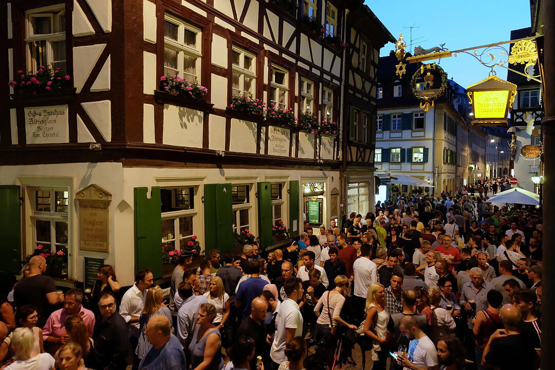Sandkerwa-Wochenende: Noch einmal mehr Andrang am Samstag
