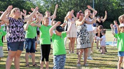 Mit einem Flashmob wurde der Aktionstag beendet.