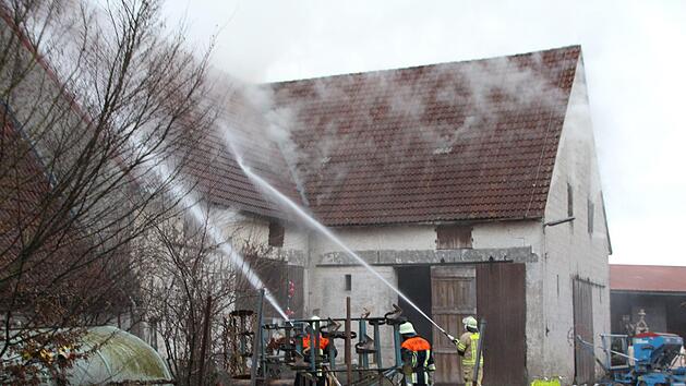 Ein Großaufgebot an Feuerwehren war im Einsatz.  Foto: Andreas Dorsch