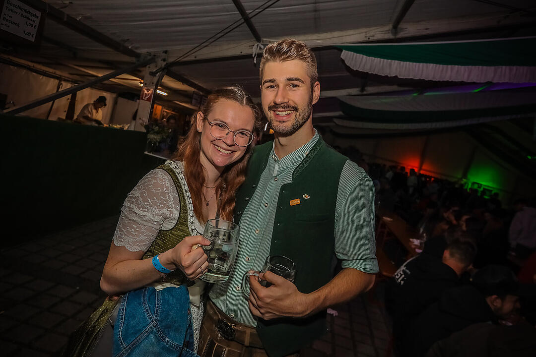 Es herrschte beste Stimmung beim Bierfest!