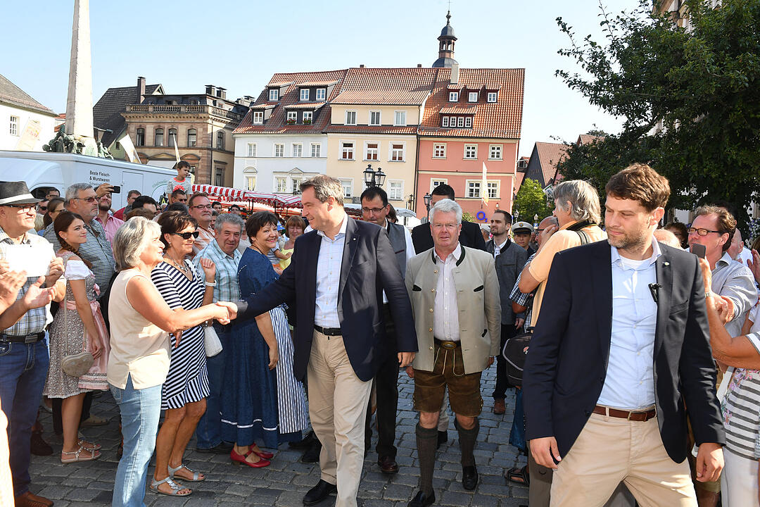 Der Auftakt der Kulmbacher Bierwoche 2018