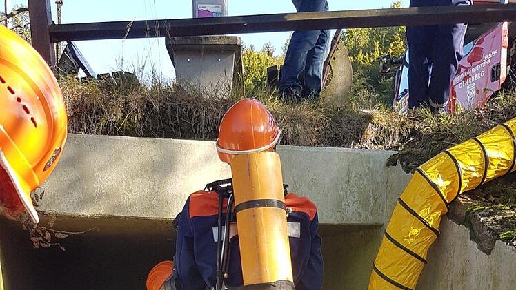 Die Feuerwehrjugend aus Oehrberg, Stralsbach, Lauter und Katzenbach hatten verschiedene Aufgaben zu bewältigen. Foto: Gabi Sell