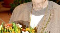 Die Jubilarin Magdalena Zeißner in Eltmann  Foto: Sabine Weinbeer