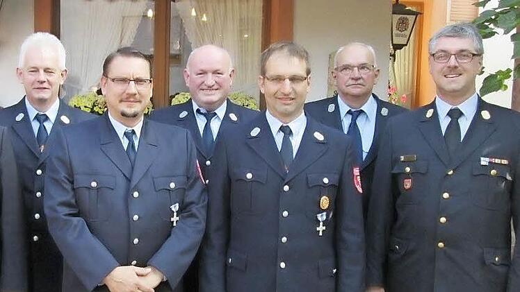 Unser Bild zeigt die Geehrten.  Foto: Diana Leitsch
