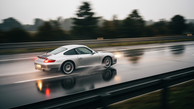 Schwerer Frontalcrash im Kreis Würzburg: Zwei Verletzte bei Porsche-Unfall