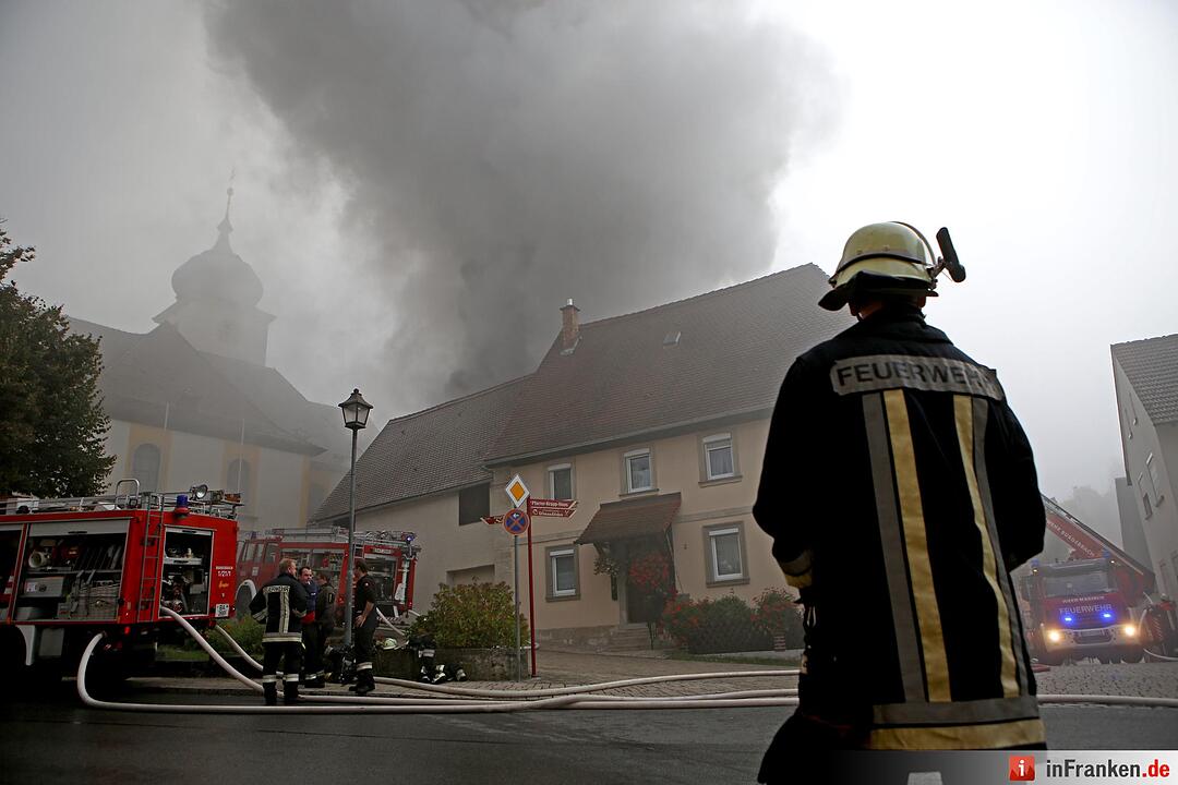 Brand in Wohnhaus in Schönbrunn