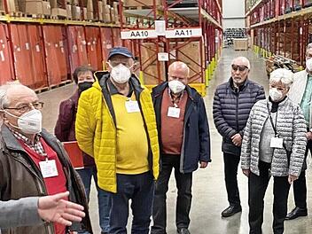 Die Senioren-Union besuchte das Unternehmen Simon Hegele,