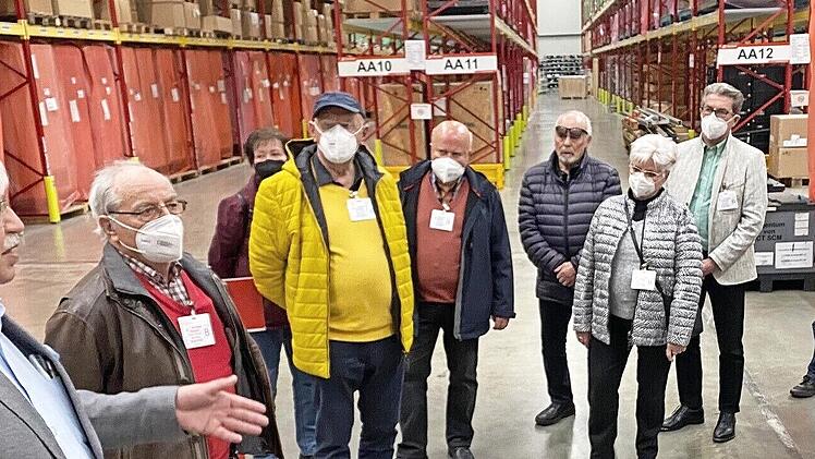 Die Senioren-Union besuchte das Unternehmen Simon Hegele,