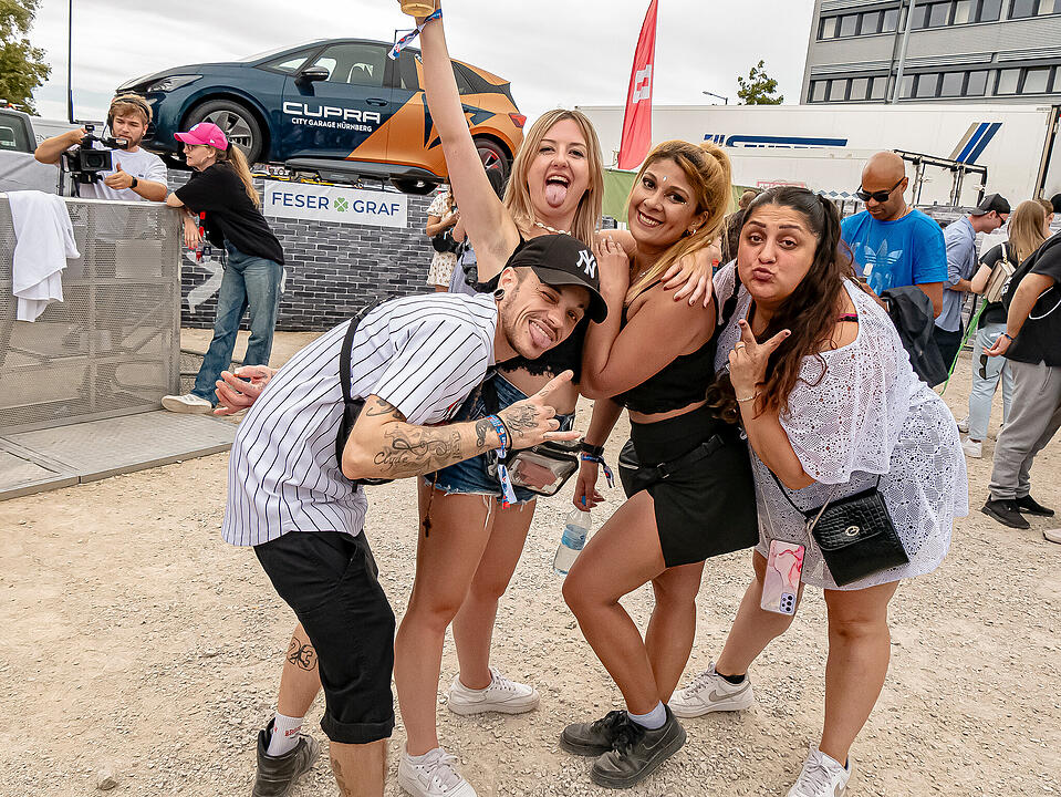 Beste Stimmung herrschte beim größten HipHop Open Air in Nordbayern!