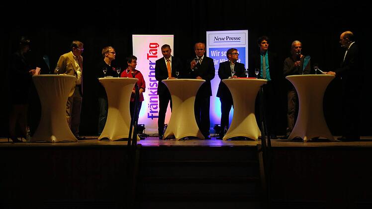 Von wegen Showdown - dem Publikum hätte die Diskussion ruhig noch etwas hitziger sein dürfen. Foto: Matthias Hoch