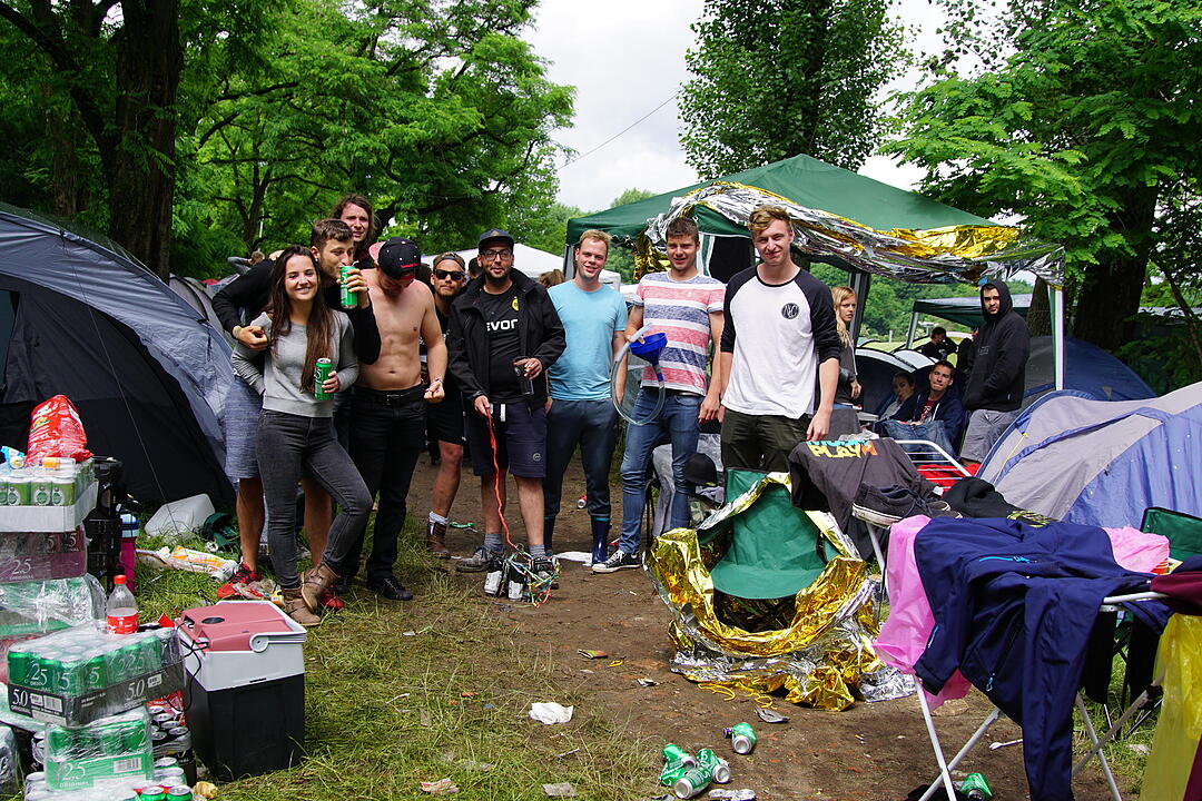 Drei Tage Zeltplatz bei Rock im Park