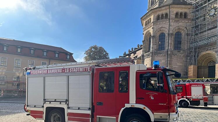 Feuerwehr am Bamberger Dom: Was steckte hinter dem Einsatz?