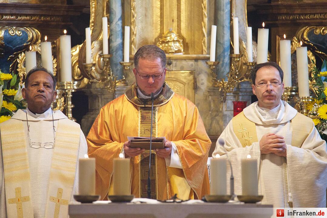 Nach einjähriger Kirchensanierung: Hannberg feiert die Wiedereröffnung der Wehrkirche der Pfarrei Geburt Mariens Hannberg