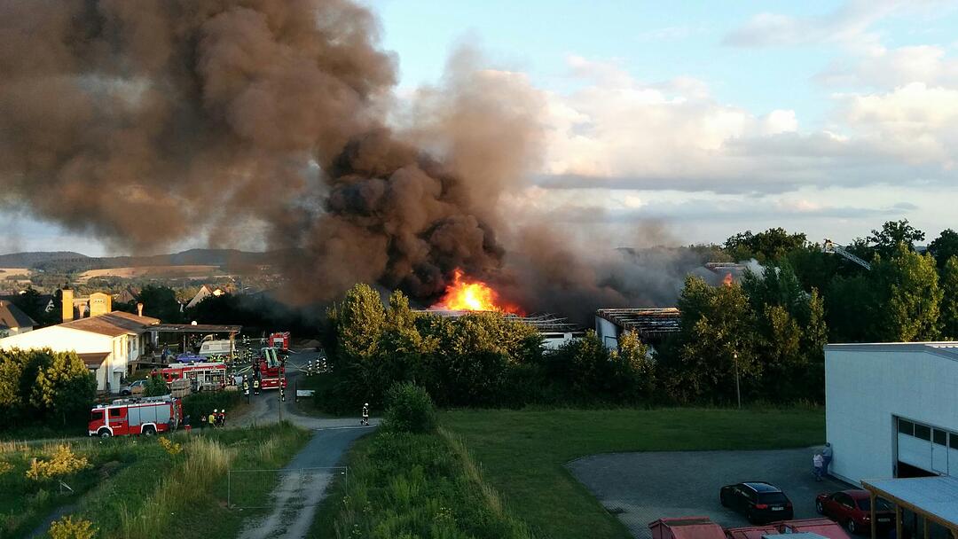 In Marktzeuln ist es in einer Kart-Bahn zu einer Verpuffung gekommen. Ein Mann wurde schwer verletzt.