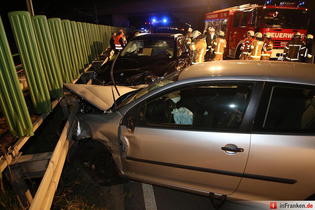 Unfall auf der B4 bei Kemmern