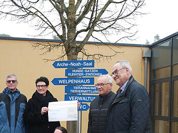 Nürnberg: 20.000 Euro Spende an den Tierschutzverein