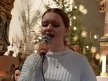 Elisa Herold bei ihrem Auftritt