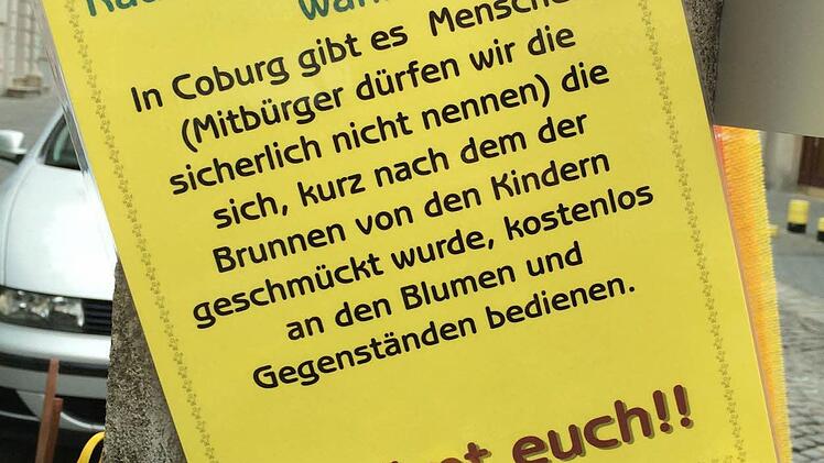 Hier drücken die Lehrerinnen und Schüler ihren Unmut aus. Foto: os