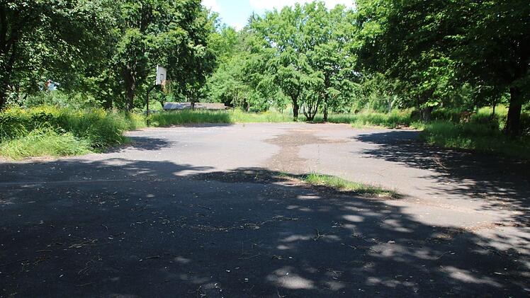 Hier befand sich das Schwimmbecken. Thomas Malz