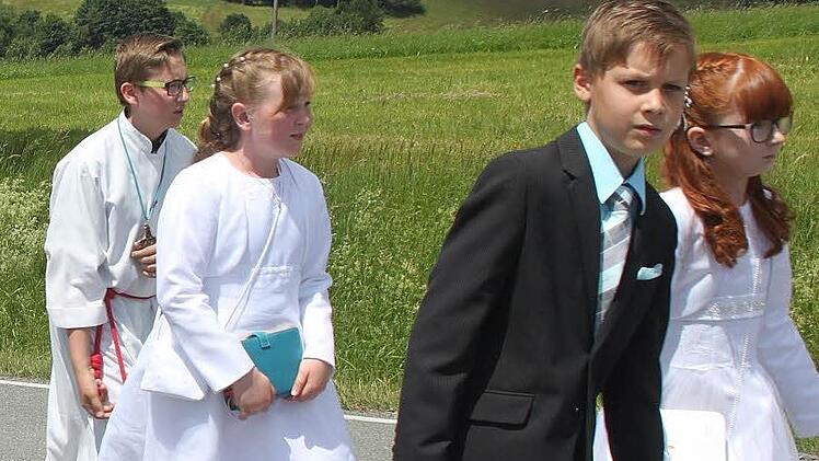 Die Kommunionkinder. Foto: Veronika Schadeck