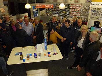 In den R&auml;umen vom "Teleprofi Scholian" wurde diskutiert.    Foto: privat