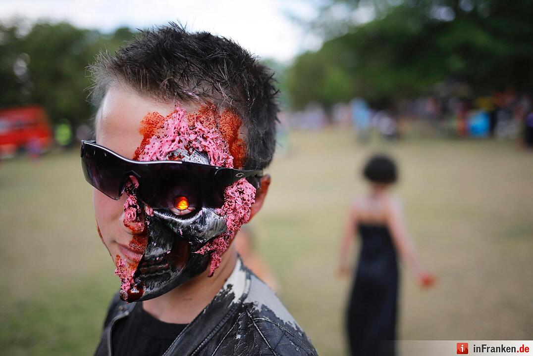 Gruselige Nacht auch in Südafrika