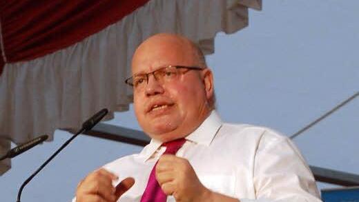 Peter Altmaier bei seiner Rede Foto: Andreas Welz