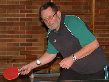 Alexander Zeuß von der SG Neuses war drittbester Akteur der 1. Kreisliga. Er hatte im Einzel eine Bilanz von 31:6 Spielen im vorderen Paarkreuz.  Fotos: Hans Franz