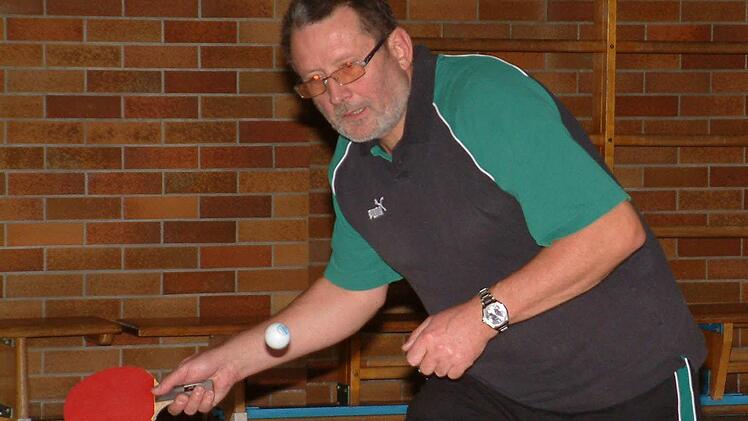 Alexander Zeuß von der SG Neuses war drittbester Akteur der 1. Kreisliga. Er hatte im Einzel eine Bilanz von 31:6 Spielen im vorderen Paarkreuz.  Fotos: Hans Franz