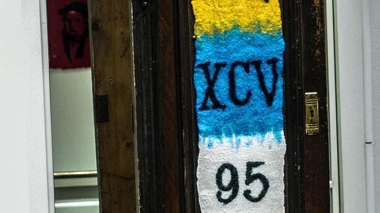 Ausstellung der Coburger Sommerakademie im Kunstverein: Irene Reinhardt "Disputatio"Foto: Jochen Berger