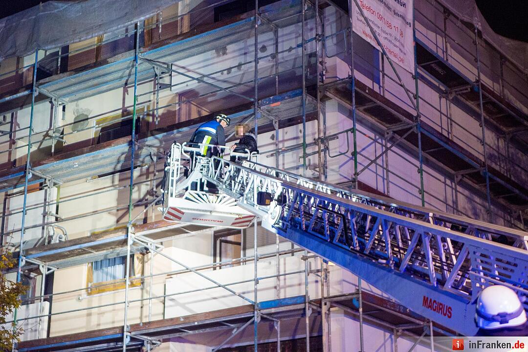 Mehrere Verletzte bei Wohnungsbrand in Nürnberg