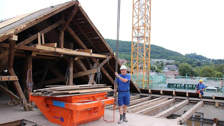 Eindrücke von der Baustelle Neumann-Flügel. Foto: Ralf Ruppert