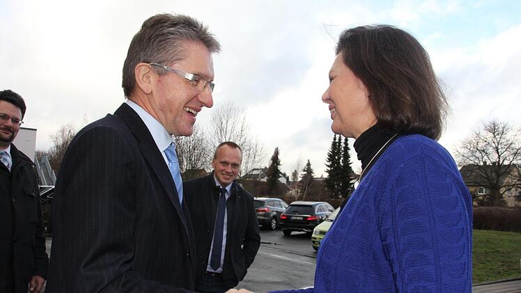 Aigner-Besuch in KronachVeronika Schadeck
