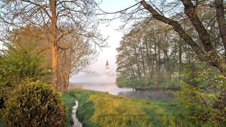 Heinrich Schmidt gewann mit dem Bild "Morgenstimmung" den Fotowettbewerb.