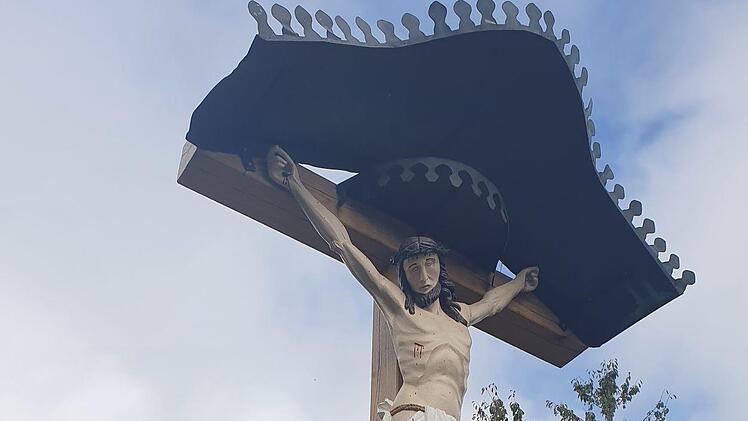 Martern und Kreuze sind Zeichen der Frömmigkeit in der Region. Foto: Carmen Schwind