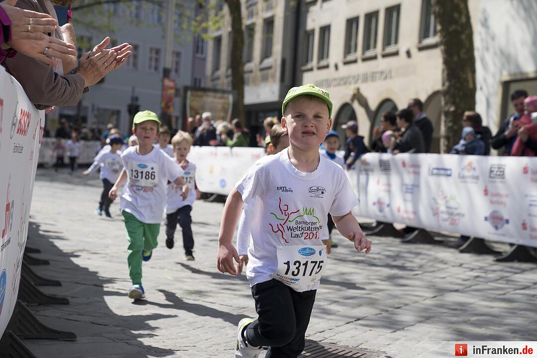 Weltkulturerbelauf in Bamberg: Der Böhnlein Bambini-Lauf 2017