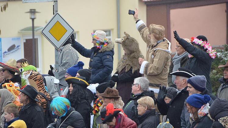 Straßenfasching in Ebenhausen Foto: Peter Rauch