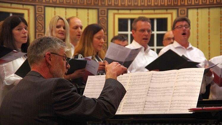 Der "Samstags-Chor" aus Reichenbach. Klaus Werner