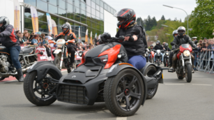 Die Motorradsternfahrt 2025 in Kulmbach: Korso