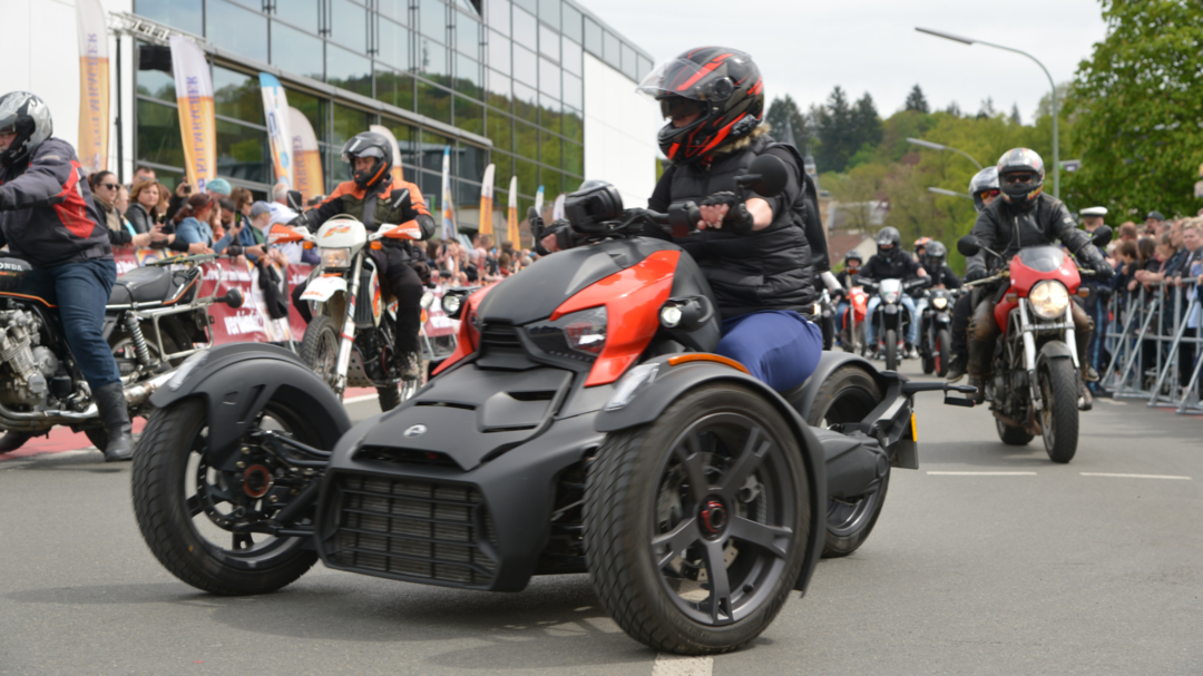 Die Motorradsternfahrt 2025 in Kulmbach: Korso