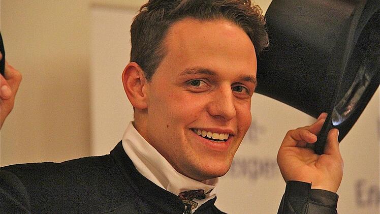 Frisch gebackener Meister: André Reusch aus Wasserlosen.