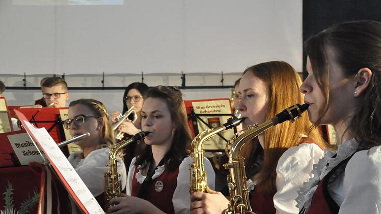 Mottokonzert des Schondraer Musikvereins. Peter Klopf