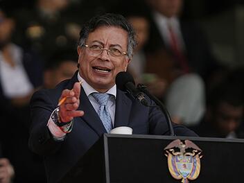 Kolumbiens Pr&auml;sident Gustavo Petro