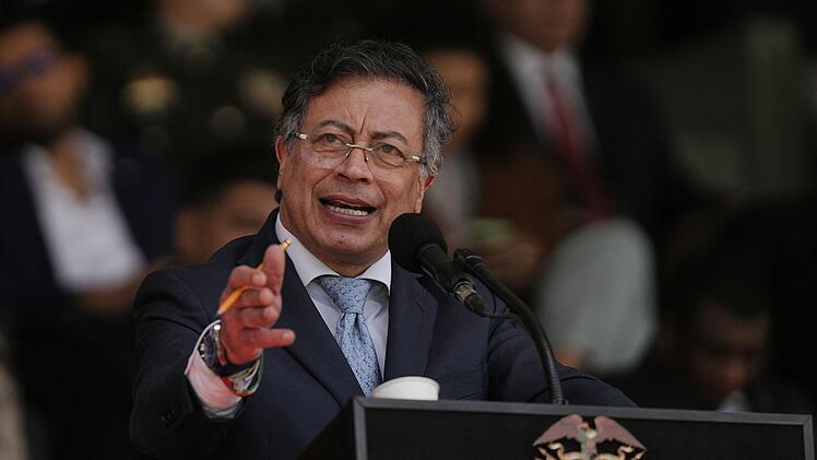 Kolumbiens Pr&auml;sident Gustavo Petro