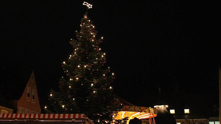 Höchstadter Weihnachtsmarkt. Foto: Andreas Dorsch