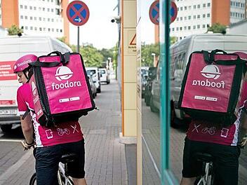 Künftig sollen auch soloselbstständige Plattformarbeiter sozialen Schutz genießen. Betroffen von dem Vorstoß sind etwa Essenslieferanten, Fahrdienste oder Haushaltsdienstleister. Foto: Sebastian Gollnow, dpa