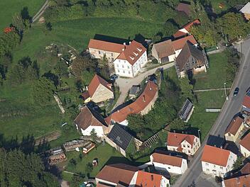 Das Gebiet rund um das ehemalige Schloss in Frensdorf Foto: Wolfgang Rössler